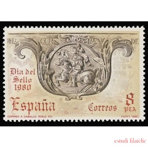 España Spain 2575 1980 Día del Sello MNH