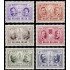 VAR2/S Bélgica 1013/18 1957 Obras culturales Personajes MNH