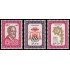 Bélgica 1188/90 1961 Obras culturales 4º Cent. arzobispado de Malines MNH