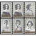 Bélgica 1233/38 1962 Obras antituberculosis Retratos de reinas MNH