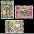 Bélgica 1243/45 1963 Campaña mundial contra el hambre MNH