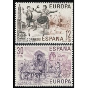 España Spain 2615/16 1981 Europa Cept MNH