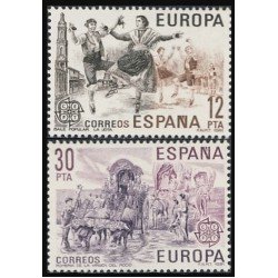 España Spain 2615/16 1981 Europa Cept MNH España Spain 2615/16 1981 Europa Cept MNH