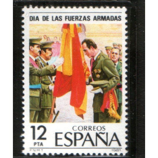 España Spain 2617 1981 Día de las Fuerzas Armadas MNH