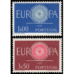 Portugal 879/80 1960 Europa MH
