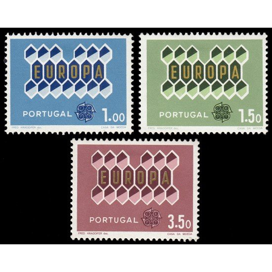 Portugal 908/10 1962 Europa MH Portugal 908/10 1962 Europa MH