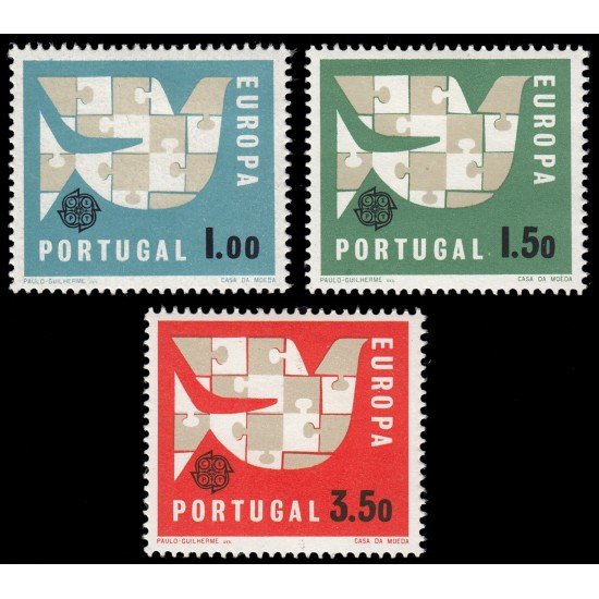 Portugal 929/31 1963 Europa MH Portugal 929/31 1963 Europa MH