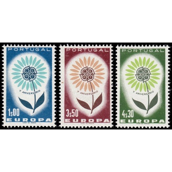 Portugal 944/46 1964 Europa MNH
