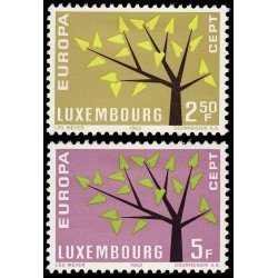 Luxemburgo 612/13 1962 Europa MH Luxemburgo 612/13 1962 Europa MH