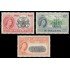 Santa Helena 138/40 Tricentenario de la colonia Elisabeth II MNH