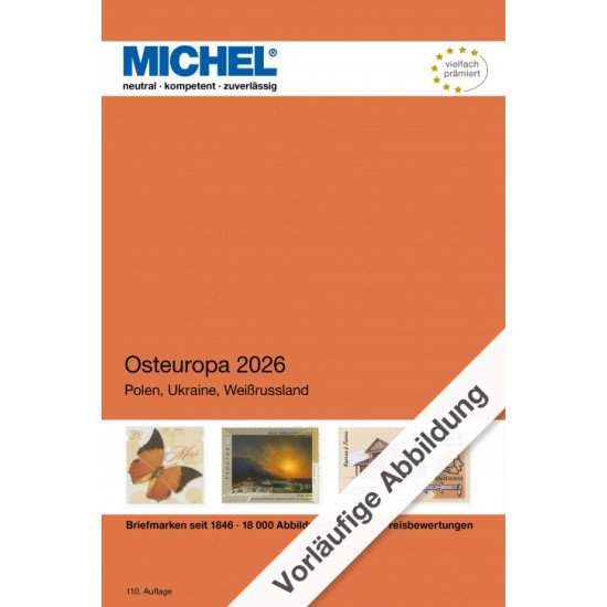 MICHEL Catálogo Europa del Este 2025/2026 (E 15) MICHEL Catálogo Europa del Este 2025/2026 (E 15)
