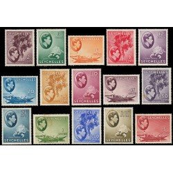 Seychelles 118/32 1938 Jorge VI MH Seychelles 118/32 1938 Jorge VI MH
