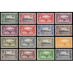 Sierra Leona Sierra Leone 158/71 1938/44 Jorge VI MNH Sierra Leona Sierra Leone 158/71 1938/44 Jorge VI MNH