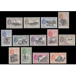 Sierra Leona Sierra Leone 181/93 1956 Elisabet II y paisajes MNH