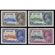 Hong-Kong 132/35 1935 Jubileo de Plata del Rey Jorge V MH Hong-Kong 132/35 1935 Jubileo de Plata del Rey Jorge V MH