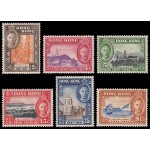 Hong-Kong 161/66 1941 Centenario de la cesión a Gran Bretaña MNH