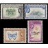 Honduras Británica 166/69 1962 Con sobrecarga Hurricane Hattie MNH