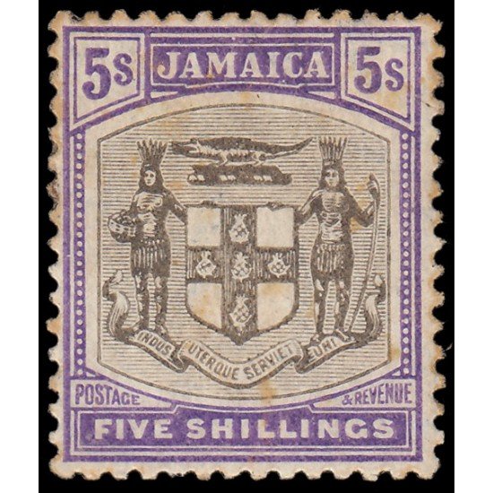 Jamaica 41 1905 Escudos MH Jamaica 41 1905 Escudos MH