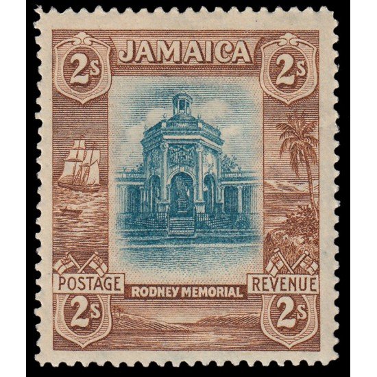 Jamaica 89 1920-21 Monumento al almirante Rodney MH Jamaica 89 1920-21 Monumento al almirante Rodney MH