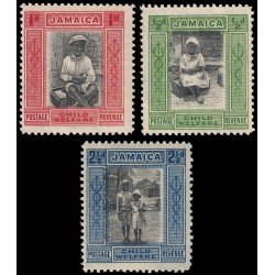 Jamaica 106/08 1923 Por la protección de la infancia indígena MNH Jamaica 106/08 1923 Por la protección de la infancia indígena MNH
