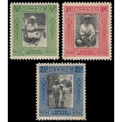 Jamaica 106/08 1923 Por la protección de la infancia indígena MH Jamaica 106/08 1923 Por la protección de la infancia indígena MH