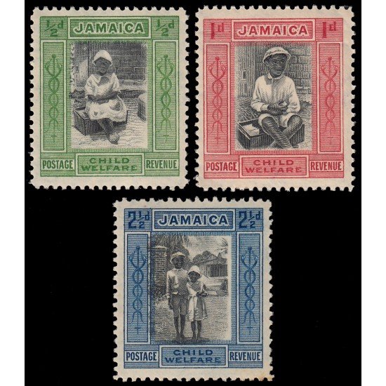 Jamaica 106/08 1923 Por la protección de la infancia indígena MH Jamaica 106/08 1923 Por la protección de la infancia indígena MH