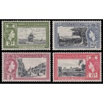 Jamaica 162/65 1955 Tricentenario de la ocupación británica MNH