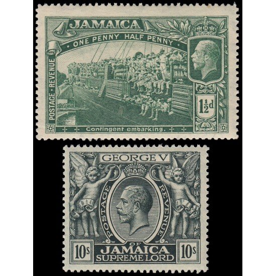Jamaica 78/79 1919-20 Jorge V MNH Jamaica 78/79 1919-20 Jorge V MNH