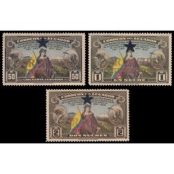 Ecuador 362/64 1938 150 Aniv. Constitución EEUU MNH Ecuador 362/64 1938 150 Aniv. Constitución EEUU MNH