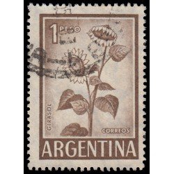 Argentina 604A 1959-62 Girasol Usado