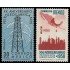 México 663/64 1958 XX 20 aniv. de la industria petroleora mexicana MNH