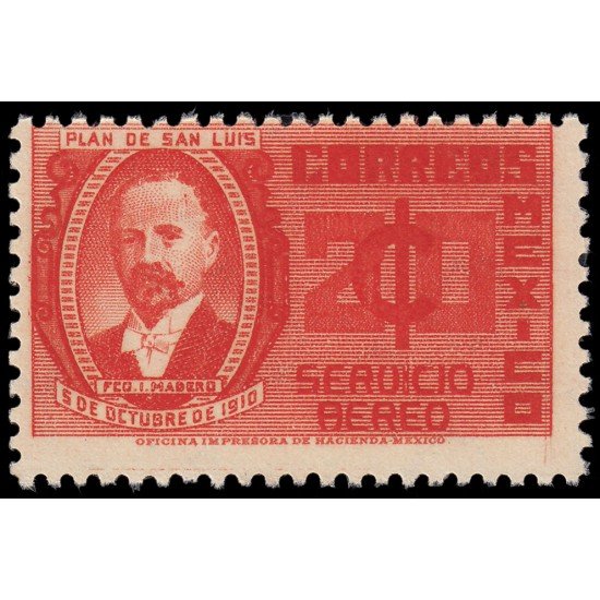 Mexico A 69 1935 25 aniv. de la conjura de San Luis MNH Mexico A 69 1935 25 aniv. de la conjura de San Luis MNH