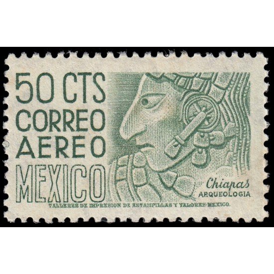 Mexico A 174 1950-52 Arqueología Chiapas MNH
