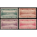 Rep. Dominicana 270/73 1935 Puente Ramfis  MNH Rep. Dominicana 270/73 1935 Puente Ramfis  MNH