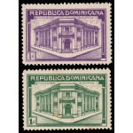 Rep. Dominicana 278/79 1936 Inauguración del edificio de Correos de Santiago MNH Rep. Dominicana 278/79 1936 Inauguración del edificio de Correos de Santiago MNH