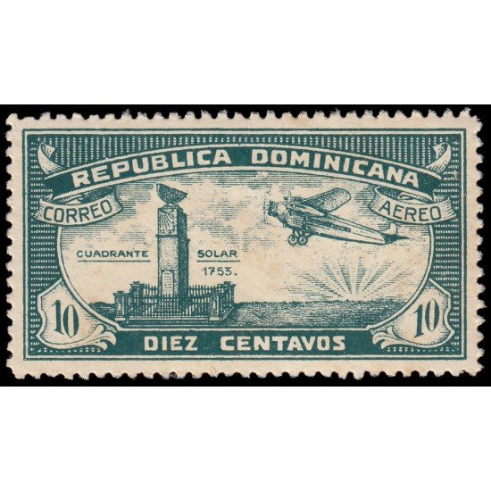 Rep. Dominicana A 16B 1931-33 Reloj de sol del siglo XVIII MH