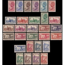 Costa de Marfil  Ivory Coast 109/32 1936-38 Sujetos diversos MH-MNH