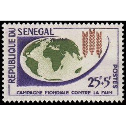 Senegal 216 1963 Campaña mundial contra el hambre MNH Senegal 216 1963 Campaña mundial contra el hambre MNH
