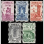 Marruecos Fr. Morocco 405/09 1960 1100 aniv. de la Universidad de Karaouiyne MNH Marruecos Fr. Morocco 405/09 1960 1100 aniv. de la Universidad de Karaouiyne MNH