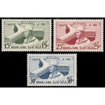 Marruecos Fr. Morocco 386/88 1958 Inauguración del palacio de la UNESCO en Paris MNH Marruecos Fr. Morocco 386/88 1958 Inauguración del palacio de la UNESCO en Paris MNH