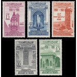 Marruecos Fr. Morocco 405/09 1960 1100 aniv. de la Universidad de Karaouiyne MNH Marruecos Fr. Morocco 405/09 1960 1100 aniv. de la Universidad de Karaouiyne MNH
