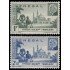 Senegal 177/78 1941 Mezquita de Djourbel y efigie del Mariscal Petain MNH