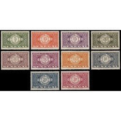 Senegal Tasas 22/31 Cifras MNH Senegal Tasas 22/31 Cifras MNH