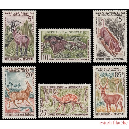 Senegal 198/03 1960 Parque nacional de Niokolo Koba MNH 