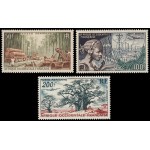Africa Occidental Francesa A 18/20 1954 Vistas locales MNH Africa Occidental Francesa A 18/20 1954 Vistas locales MNH