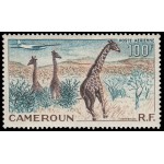 Camerún Cameroon A 47 1955 Jirafas MH Camerún Cameroon A 47 1955 Jirafas MH