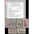 Tanger B 41s/46s  1946 Beneficencia Huérfanos telégrafos Sin dentar MNH