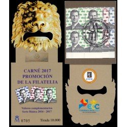 España Spain 5184CP 2017 Torremolinos 2017 Carné Promo Matasellado España Spain 5184CP 2017 Torremolinos 2017 Carné Promo Matasellado