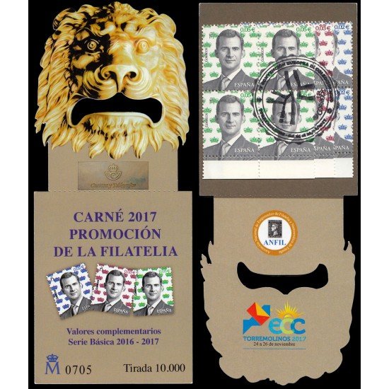 España Spain 5184CP 2017 Torremolinos 2017 Carné Promo Matasellado