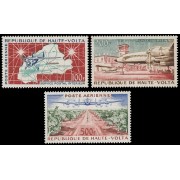 Alto Volta A 1/3 1961 La aviación en Alto Volta MNH